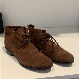 Women’s Frye Brown Suede Booties